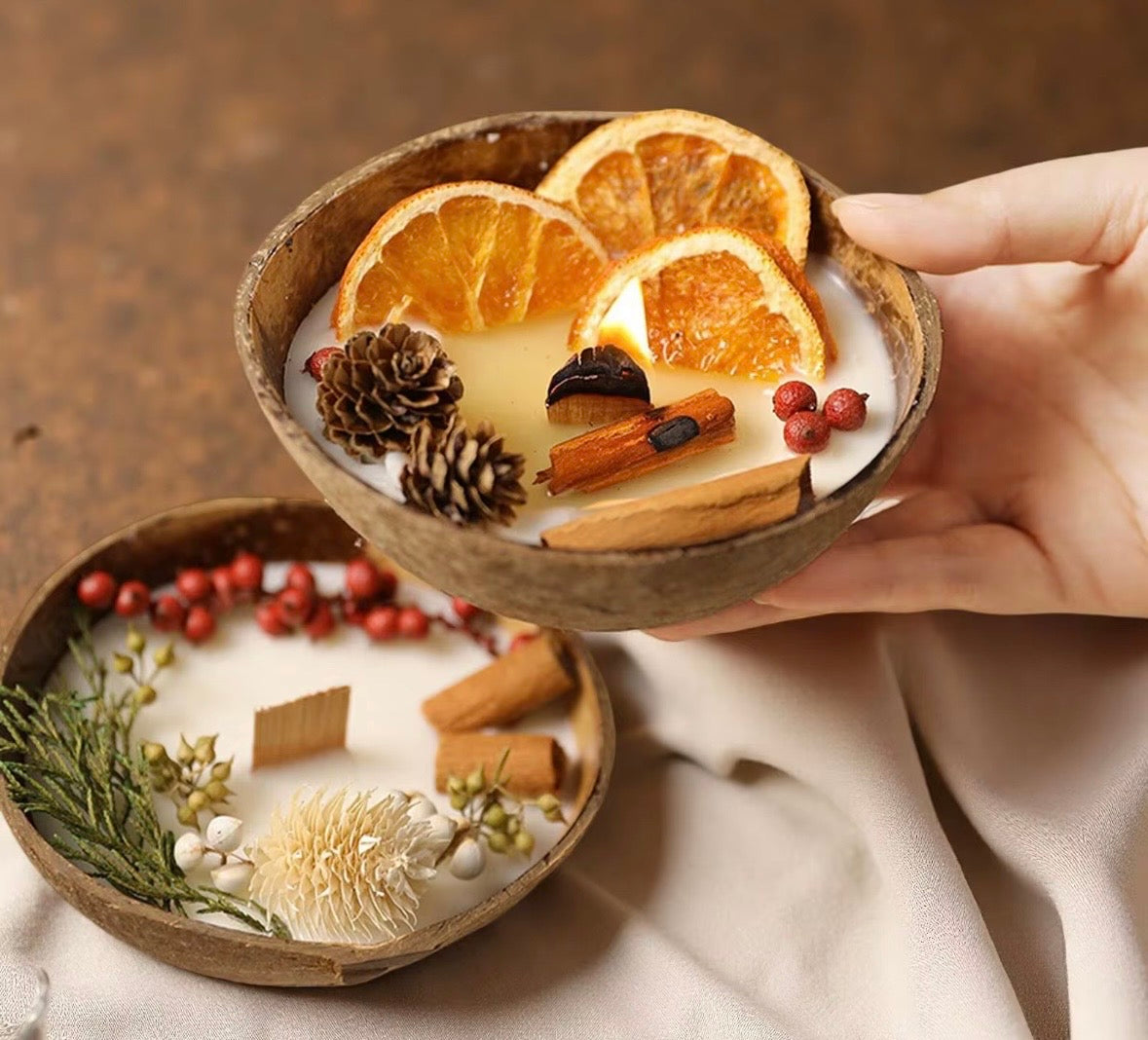 Coconut Bowl Aromatherapy Candle