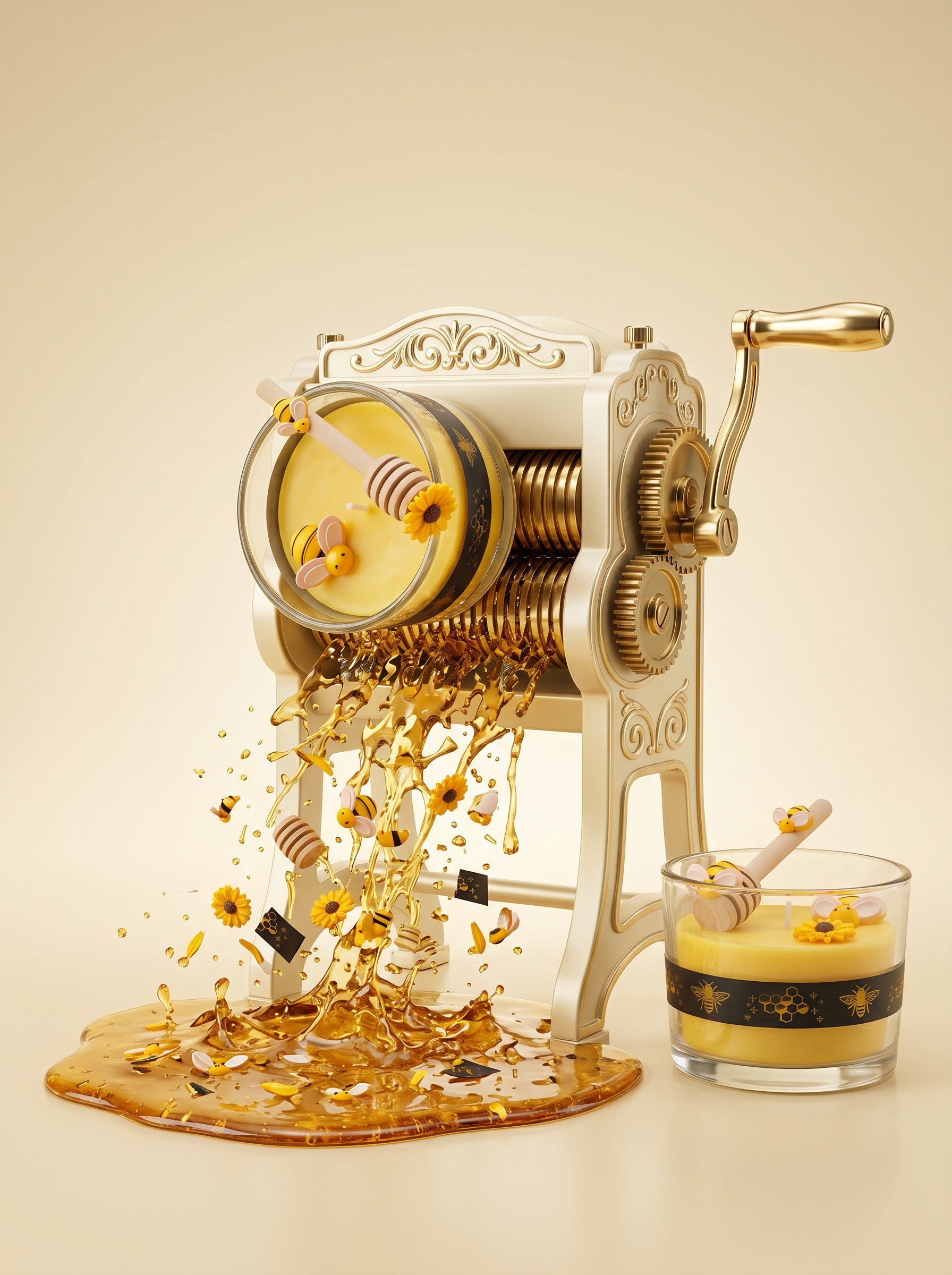 Honey Bee Candle