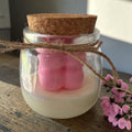 Pink Candle Bubble Flower